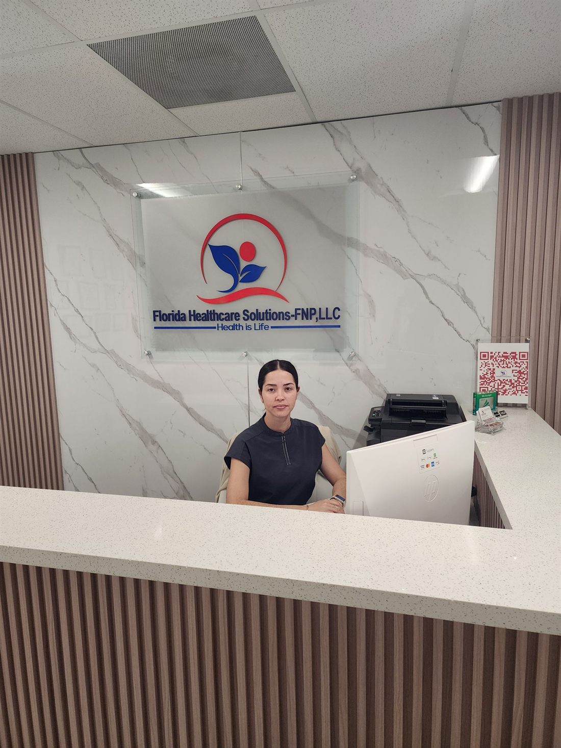 Treatment room at Florida Healthcare Solutions in Cutler Bay, Florida