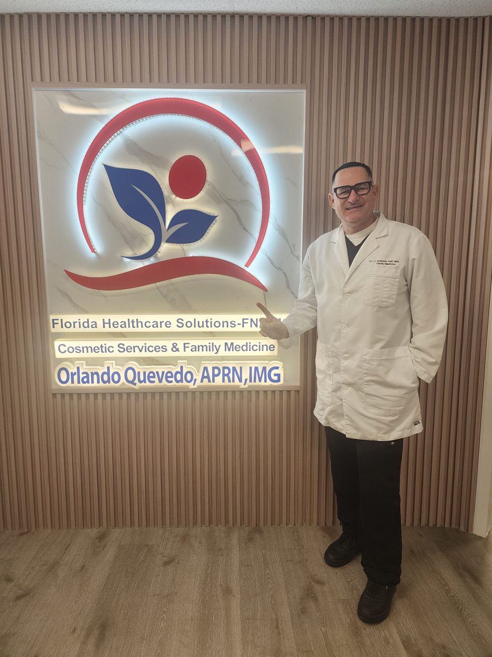 Orlando Quevedo, APRN, IMG, founder of Florida Healthcare Solutions in Cutler Bay